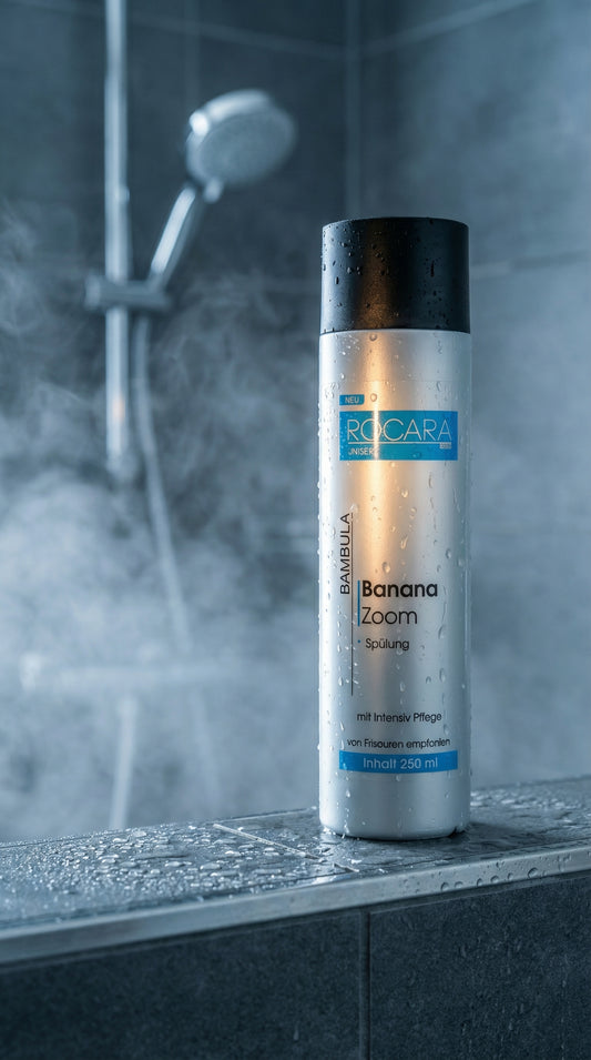 Rocara Hair - Bambula Banana Haarpflegeset - Shampoo 250 ml und Spülung 250 ml