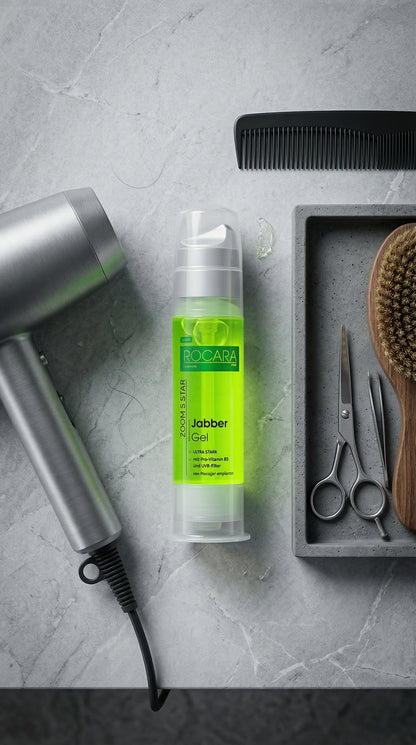 Rocara Hair - Zoom 5-Star Jabber Gomina - Hair fixative gel -100 ml