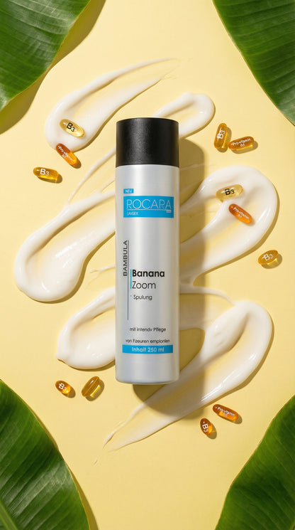 Rocara Hair - Bambula Banana Hair Care Set - Shampoo 250 ml and Conditioner 250 ml