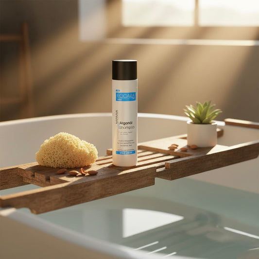 Rocara Hair - Naprava Argan Haarpflegeset 3 Produkte – Shampoo 250 ml, Conditioner 250 ml &amp; Conditioner Spray 100 ml 